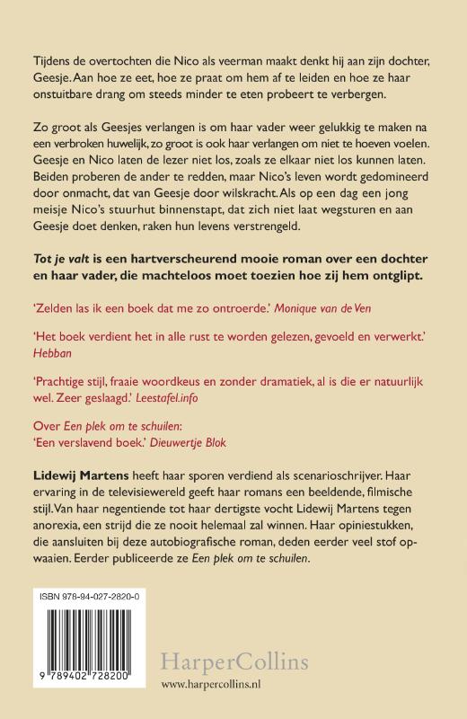 Tot je valt achterkant