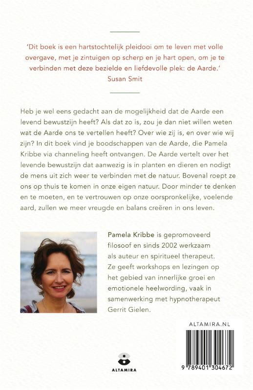 De aarde spreekt achterkant