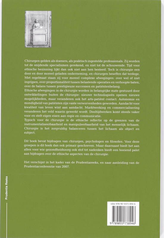 Chirurg en ethiek achterkant