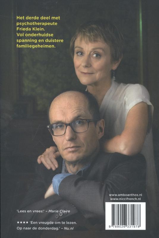 Wachten op woensdag / Frieda Klein / 3 achterkant