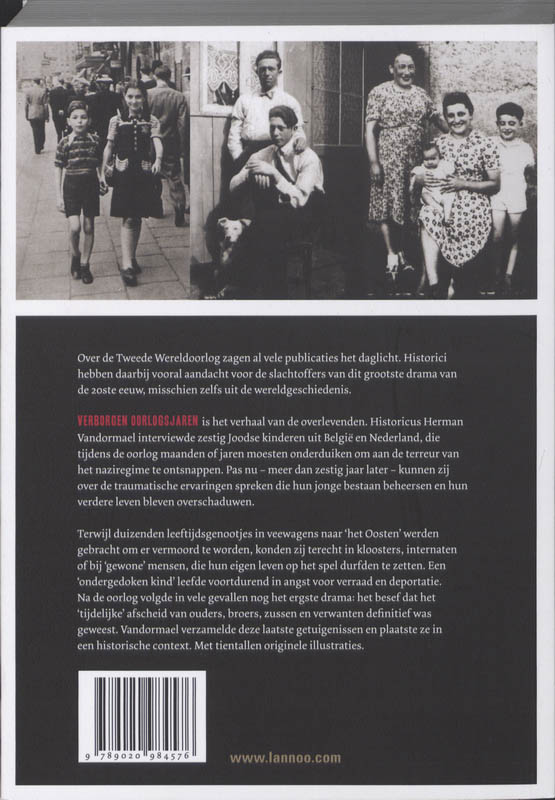 Verborgen Oorlogsjaren achterkant