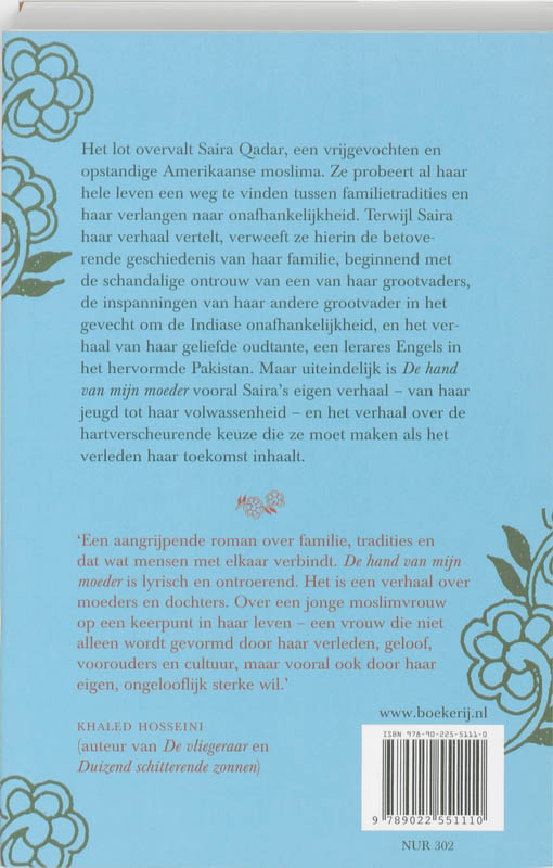 De Hand Van Mijn Moeder achterkant