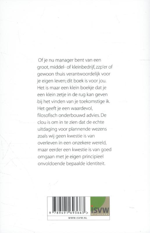 Wie ben ik dan? achterkant