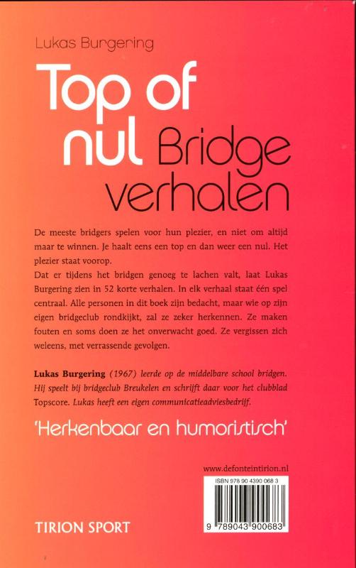 Top of Nul achterkant