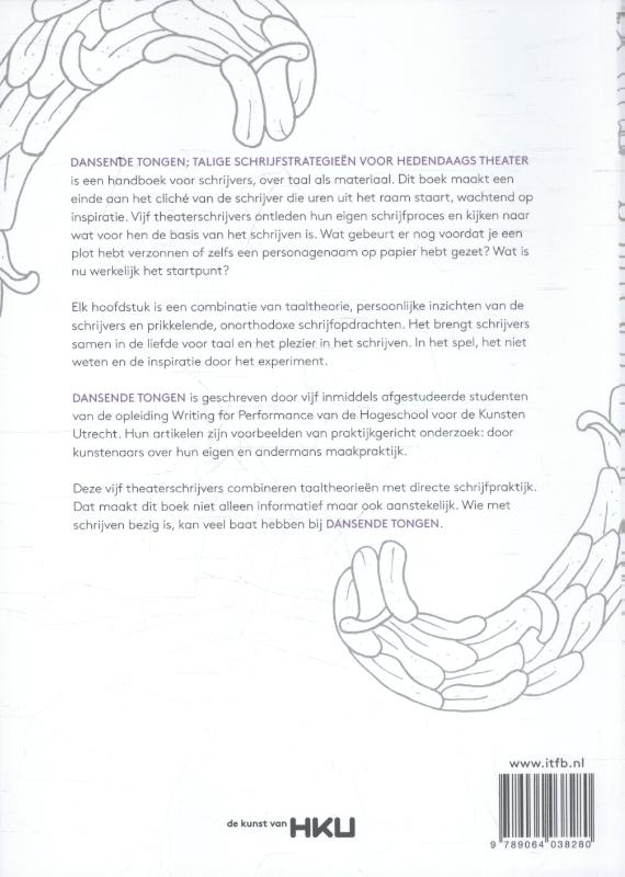 Dansende tongen achterkant