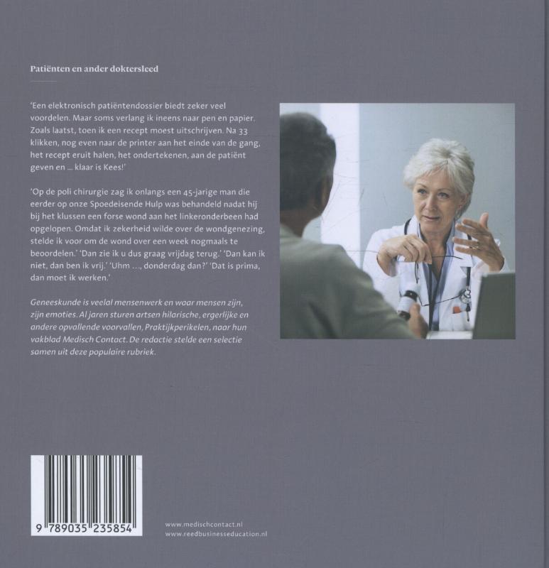 Patiënten en ander doktersleed achterkant