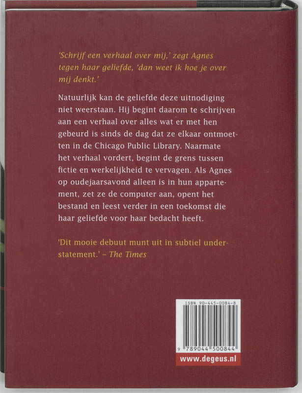 Agnes / De Geus achterkant