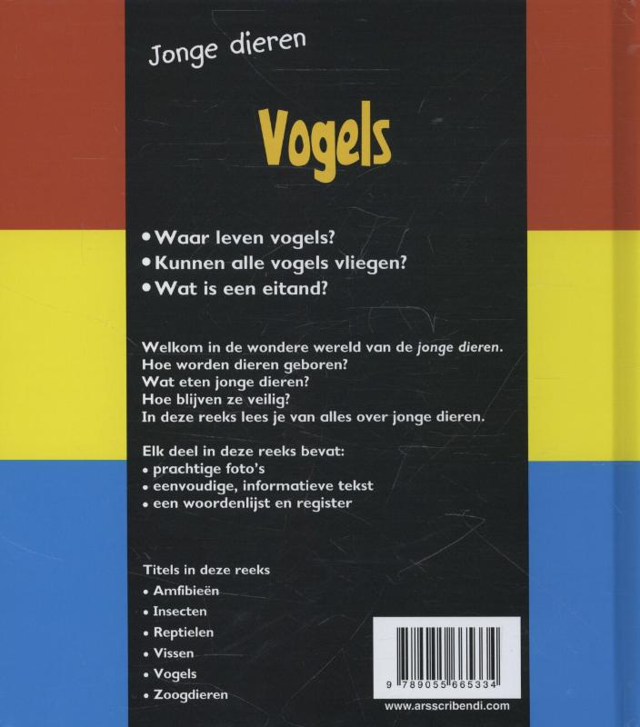 Vogels / Jonge dieren achterkant