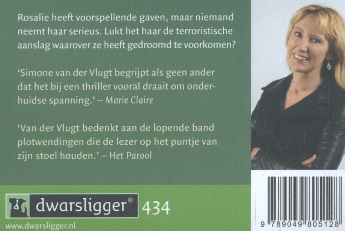 In mijn dromen achterkant