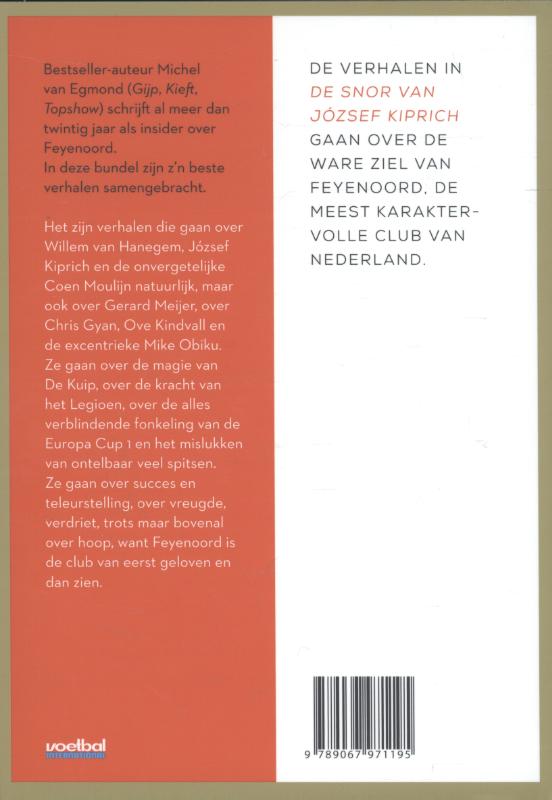 De snor van József Kiprich achterkant