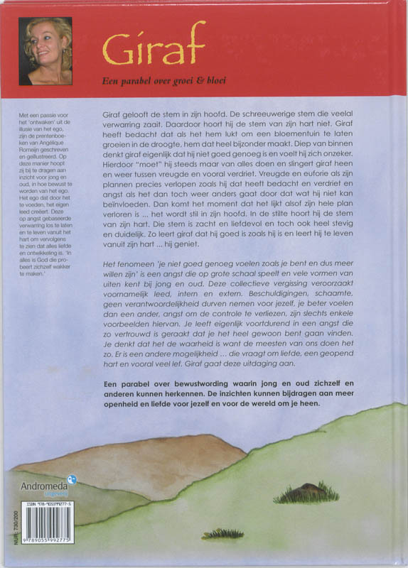 Giraf / Andromeda reeks achterkant