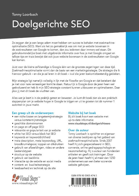 Doelgerichte SEO achterkant