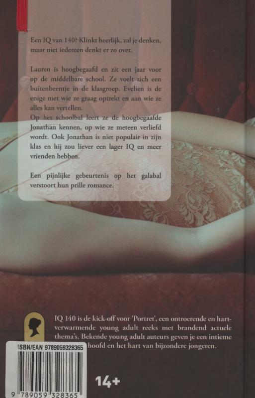 IQ 140 achterkant