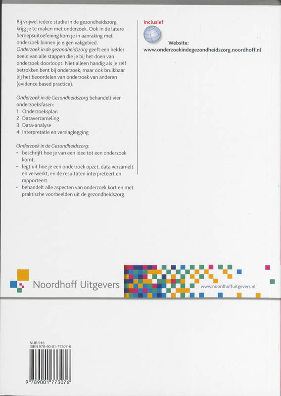 Onderzoek in de gezondheidszorg achterkant