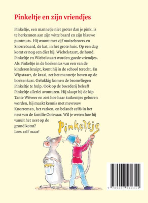 Pinkeltje 2 -   Pinkeltje en zijn vriendjes achterkant