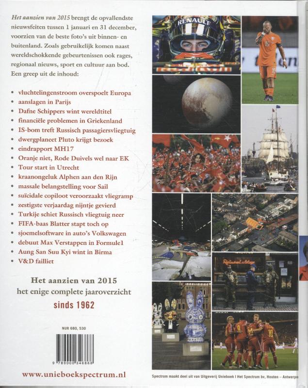 Het aanzien van 2015 / Het aanzien van achterkant