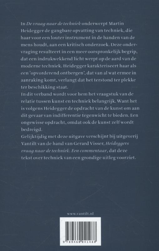 De vraag naar de techniek achterkant