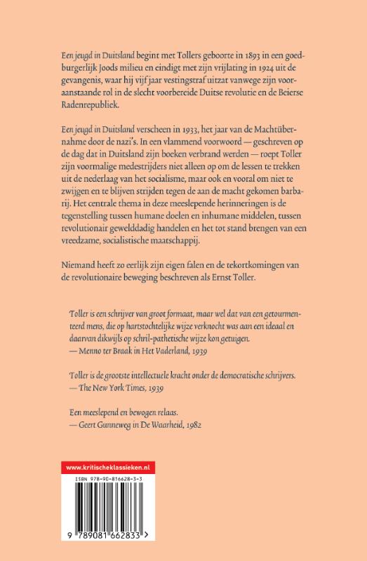 Een jeugd in Duitsland / Kritische Klassieken / 4 achterkant