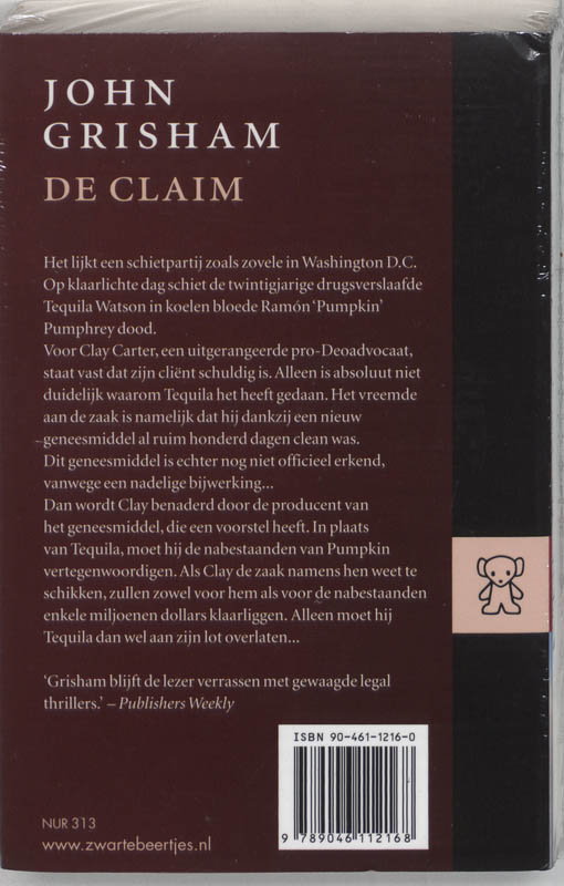De Claim achterkant