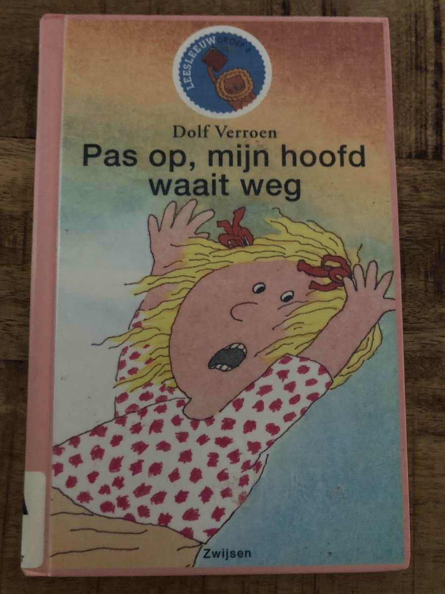 Pas op mijn hoofd waait weg