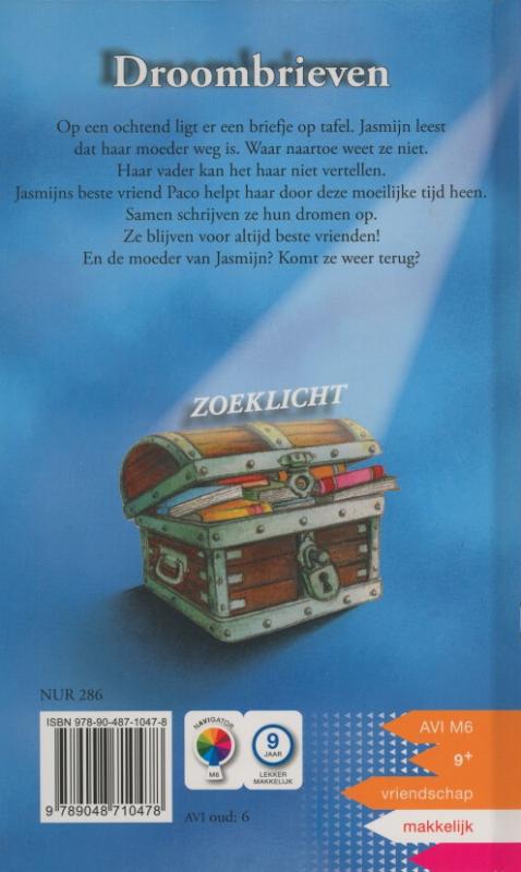 Droombrieven / Zoeklicht achterkant