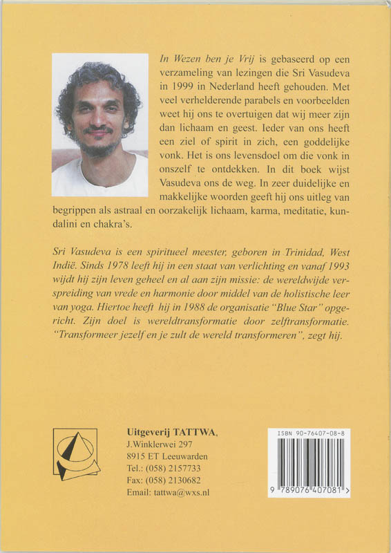 In wezen ben je vrij achterkant