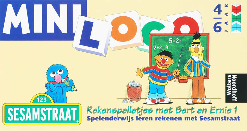 Mini Loco Rekenspelletje Met Bert En Ernie 1