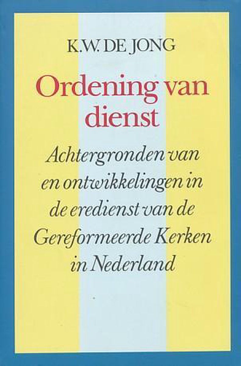 Ordening van dienst