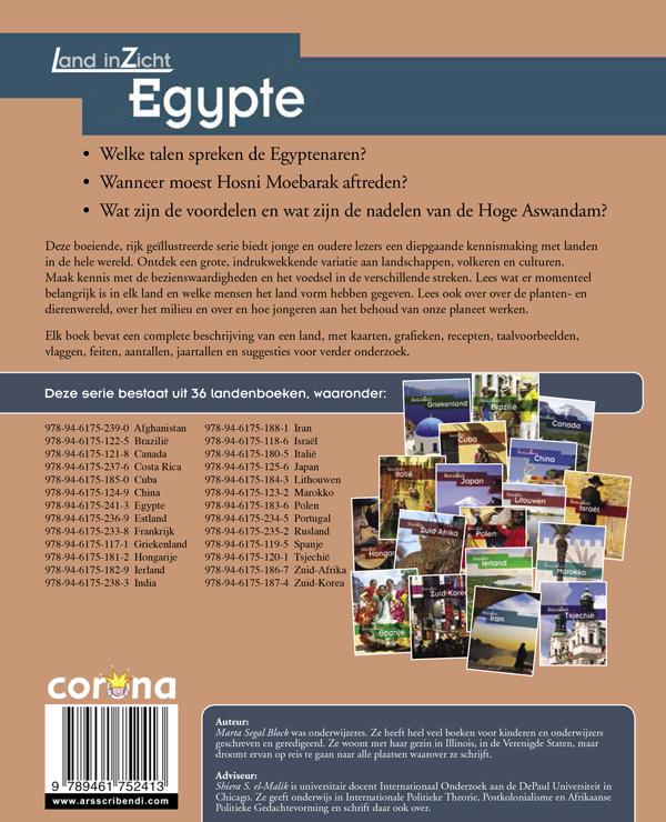 Land inzicht - Egypte achterkant