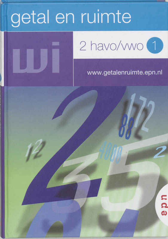 Getal en ruimte / 2 Havo/vwo 1 / deel Leerboek