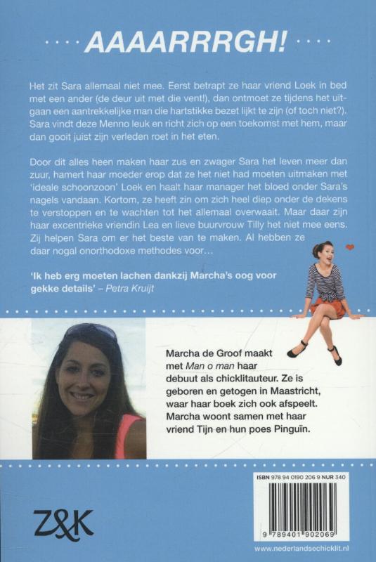 Man o man achterkant