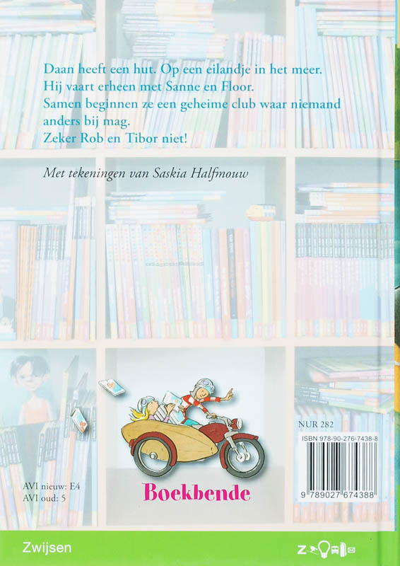 De geheime club achterkant