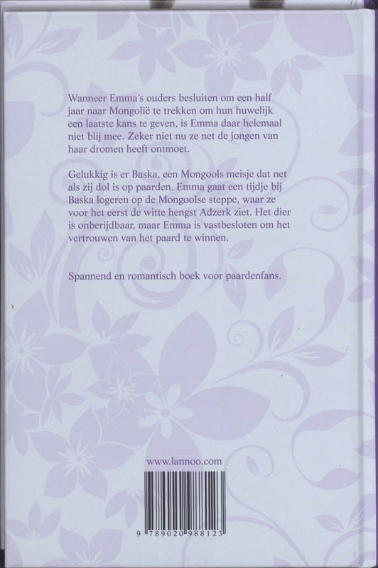 Adzerk De Witte Hengst achterkant