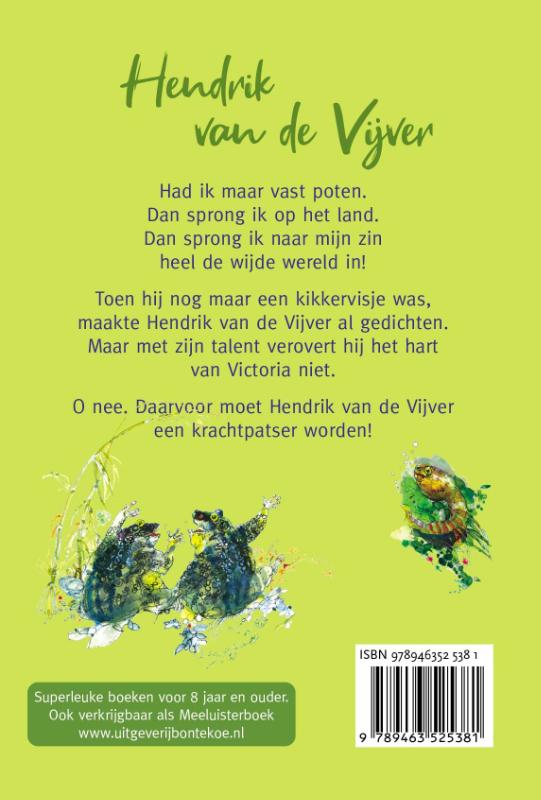 Hendrik van de Vijver, De dichter / 8+ achterkant