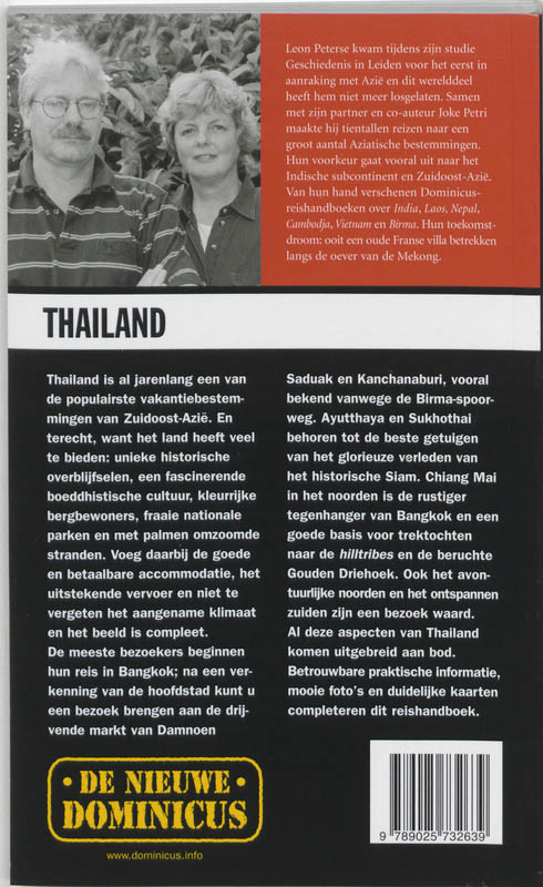 Thailand / Dominicus landengids achterkant