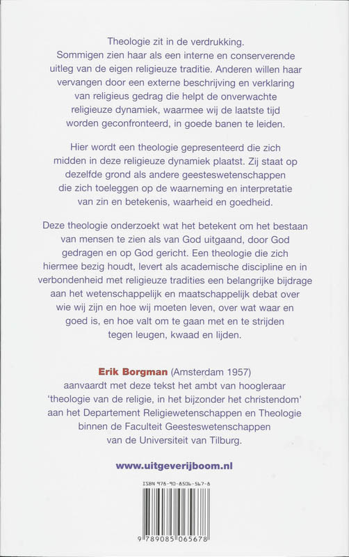 Want de plaats waarop je staat is heilige grond / Boom Religie achterkant