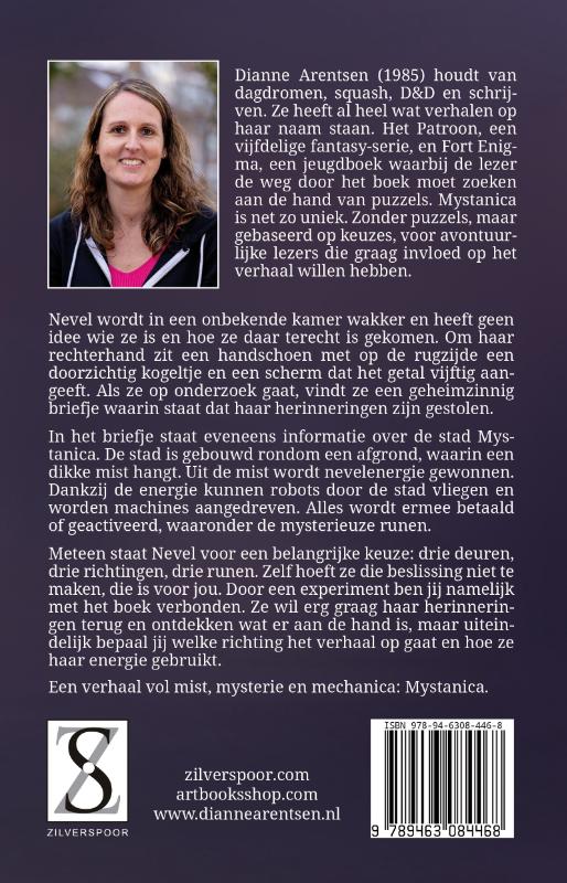 Mystanica achterkant