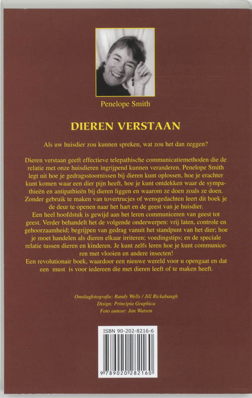 Dieren verstaan achterkant