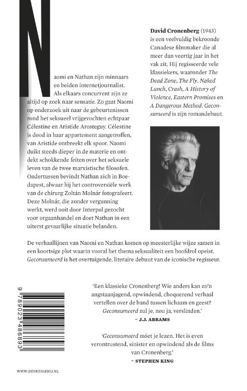 Geconsumeerd achterkant