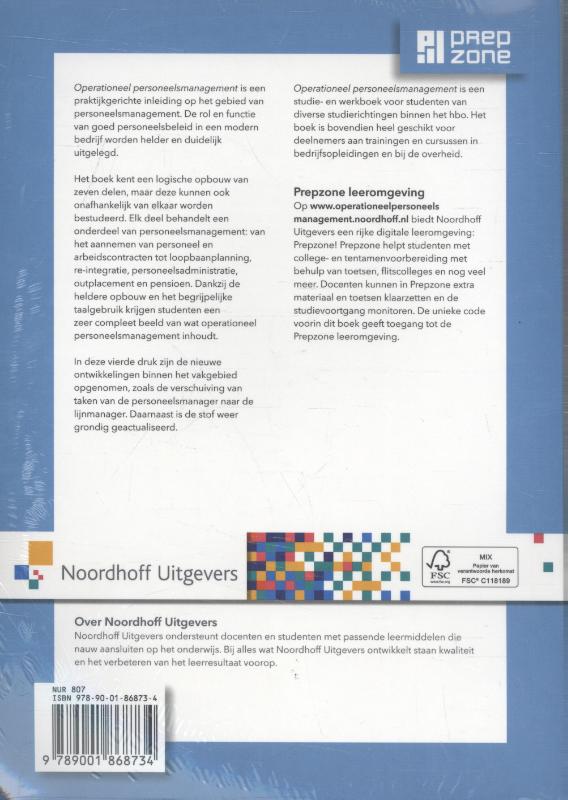 Operationeel personeelsmanagement achterkant