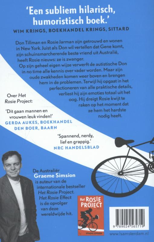 Het Rosie effect / Rosie / 2 achterkant