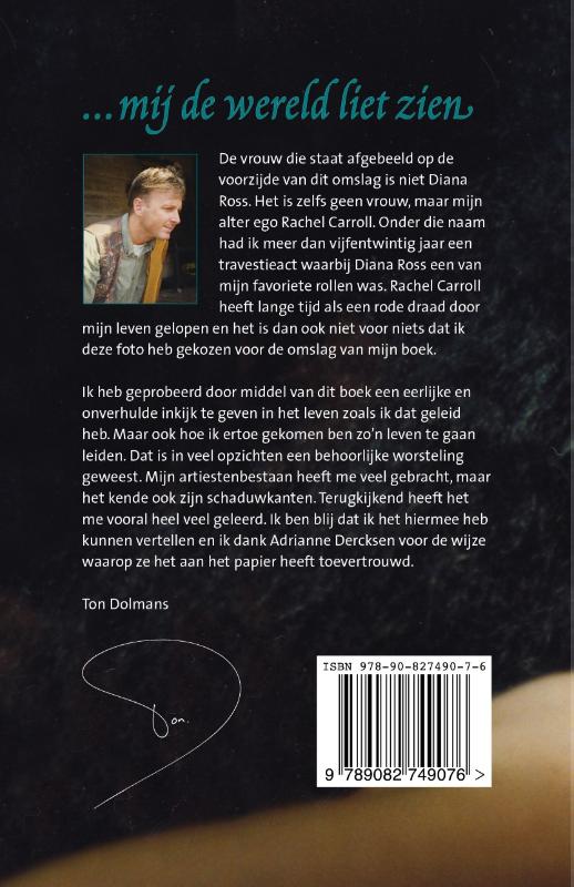 De vrouw die... achterkant