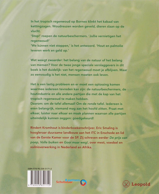 Een Ronde Tafel In Het Regenwoud achterkant