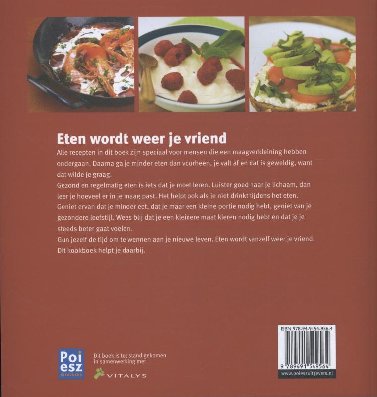 Eten wordt weer je vriend achterkant