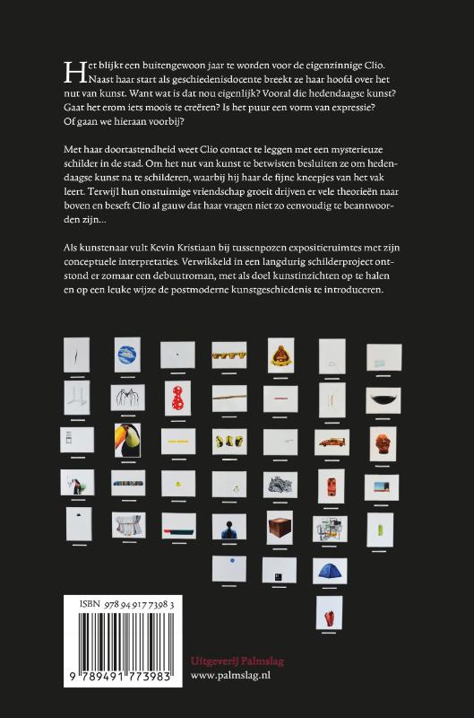 Clio & de waarde van kunst achterkant