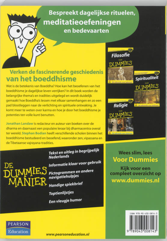 Boeddhisme voor Dummies / Voor Dummies achterkant