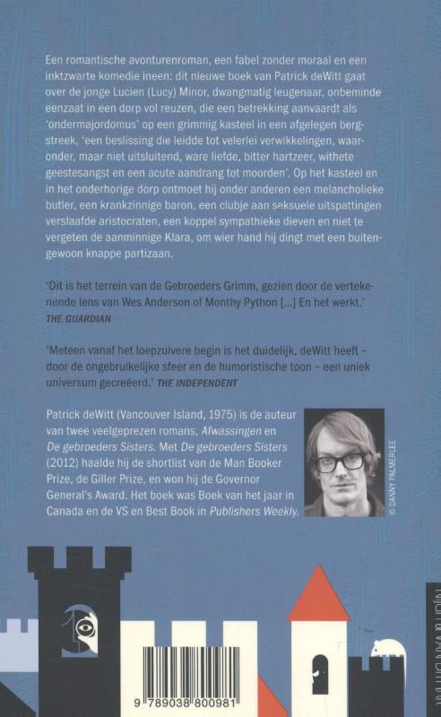 Ondermajordomus Minor achterkant