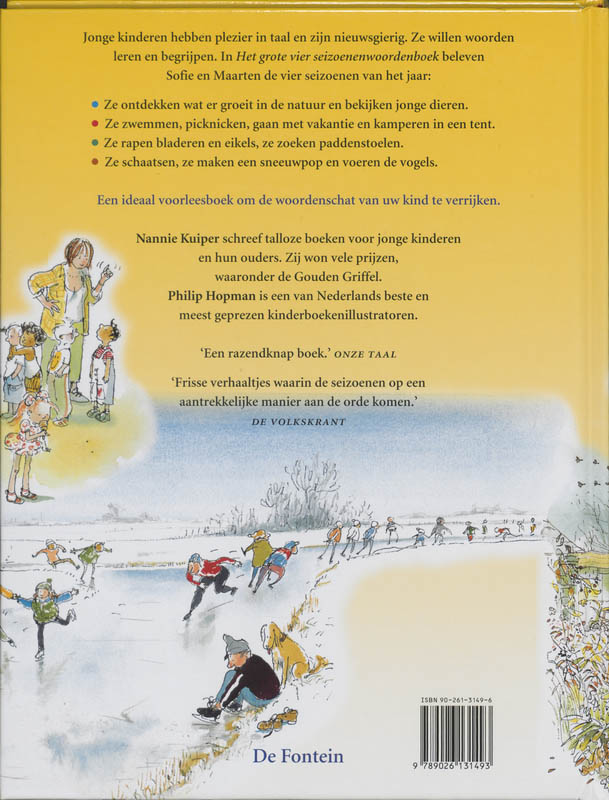 Het Grote Vier Seizoenen Woordenboek achterkant