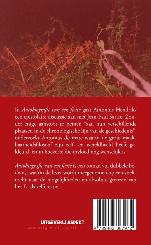Autobiografie van een fictie achterkant