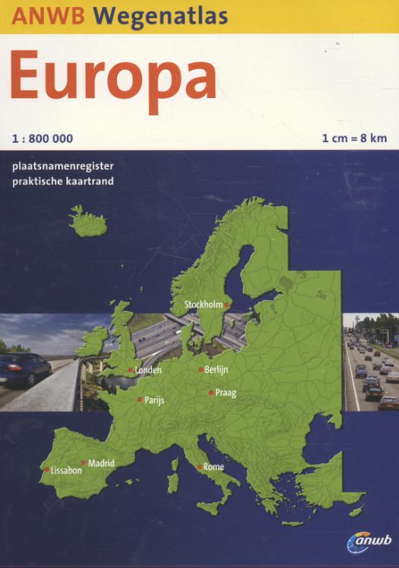 ANWB wegenatlas - Europa 2016